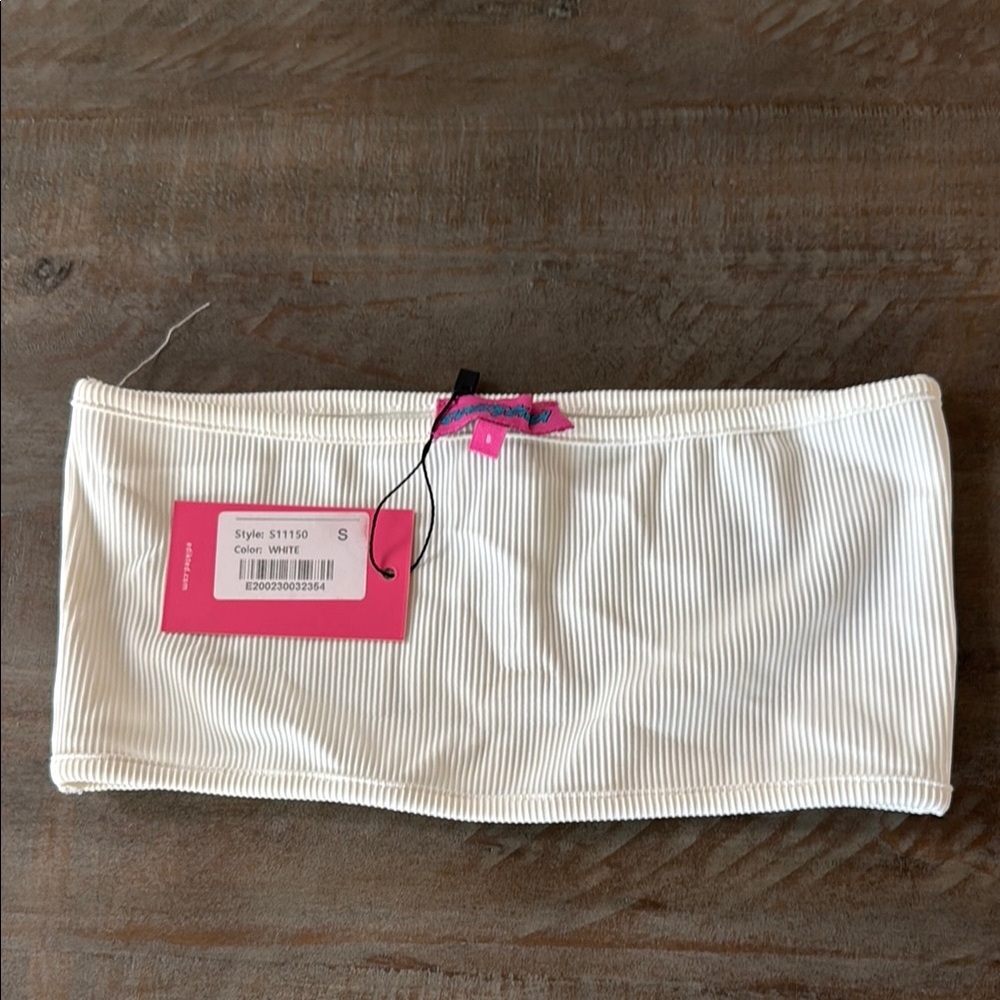Edikted White Diaper Cover Top